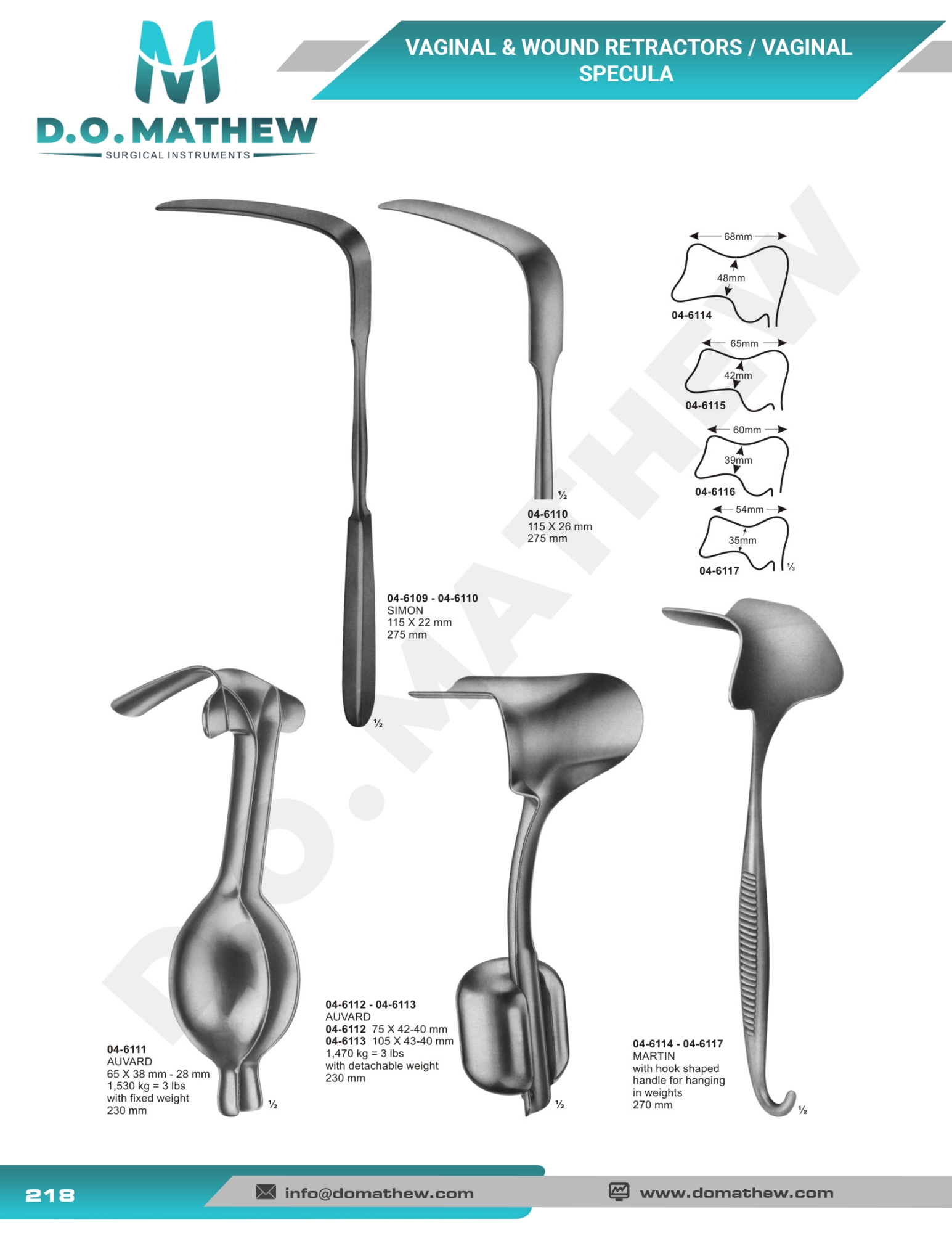 Vaginal Specula & Retractors